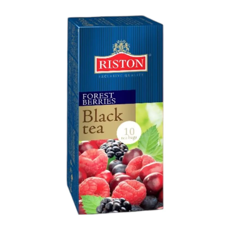 Chá Preto Forest Berries Riston 20g com 10 Unidades
