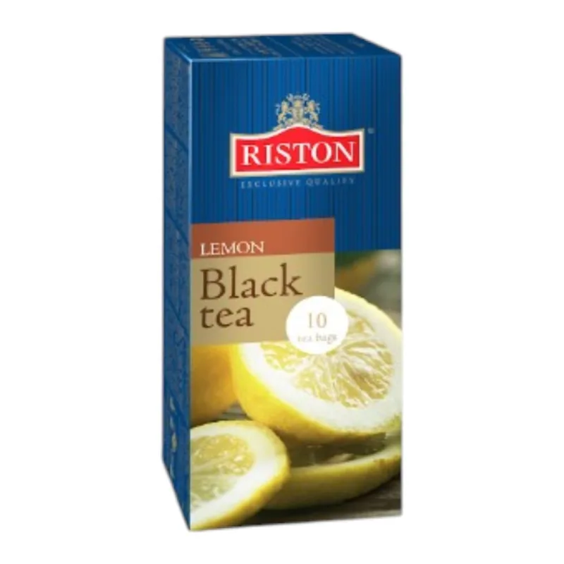 Chá Preto Lemon Riston 15g com 10 Unidades