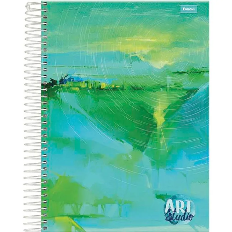 Caderno Foroni Art Studio 96 folhas un