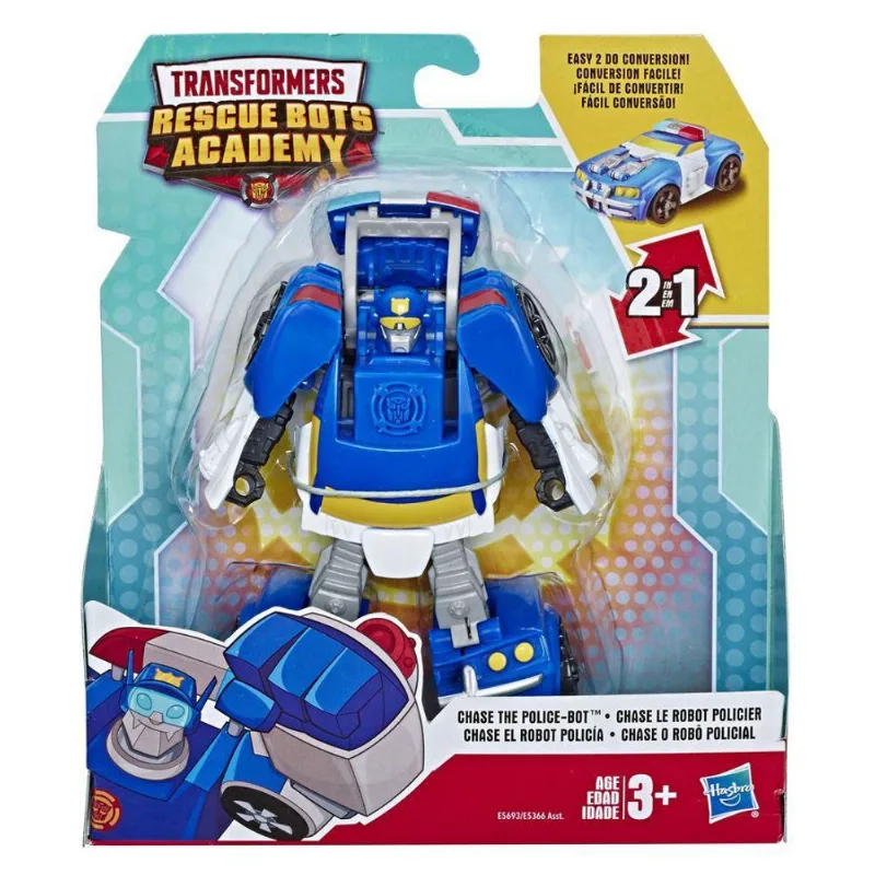 Transformers Rescue Bots Chase o Robô Policial Hasbro