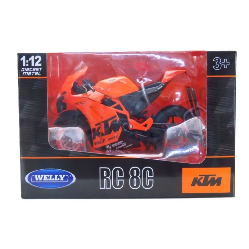 Moto KTM RC 8C - 1/12 - Welly