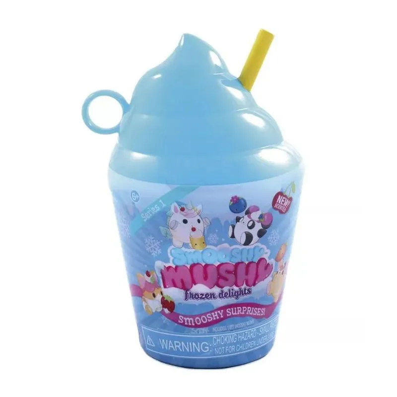 Mini Figuras - Smooshy Mushy - Frozen Delight - Azul - Toyng