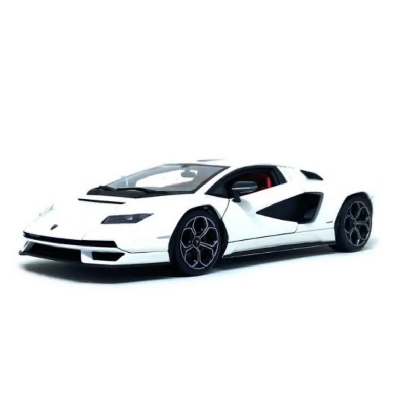 Miniatura Carro Lamborghini Countach Lpi 800-4 1/24 Branco Bburago 21102