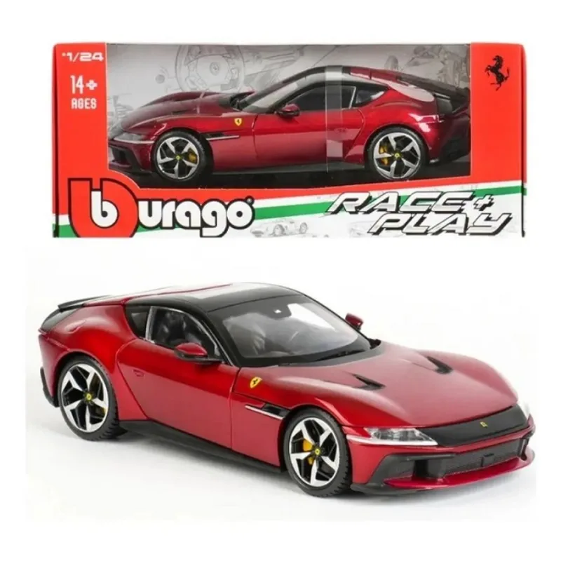 Ferrari 12 Cilindri 830CV - Race + Play 19 Cm Metal - Burago