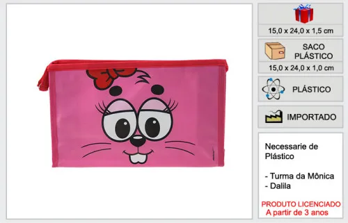 Necessaire Ravi Turma Da Monica 025s - TURMA DA MONICA