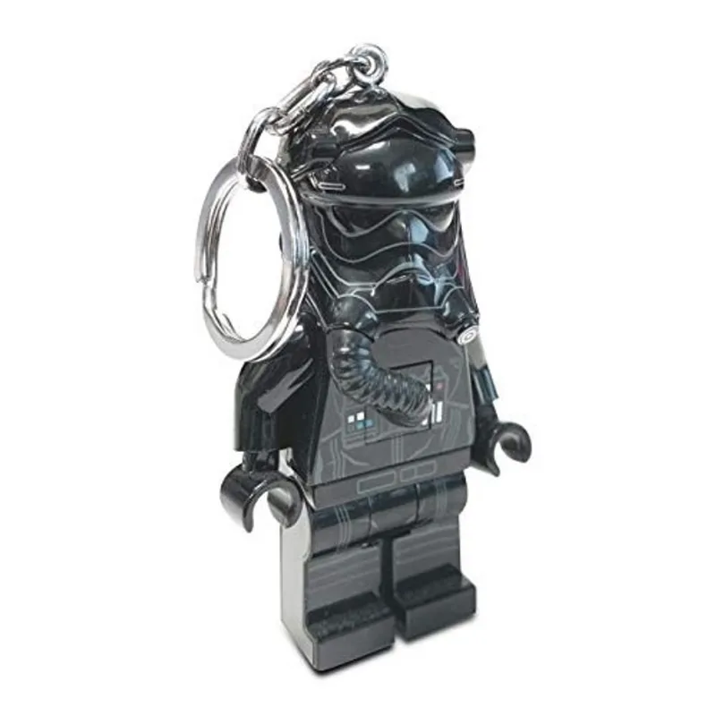 Lego Star Wars Tie Fighter Pilot LED Keychain Light - Figura de 3 polegadas de altura (KE113)