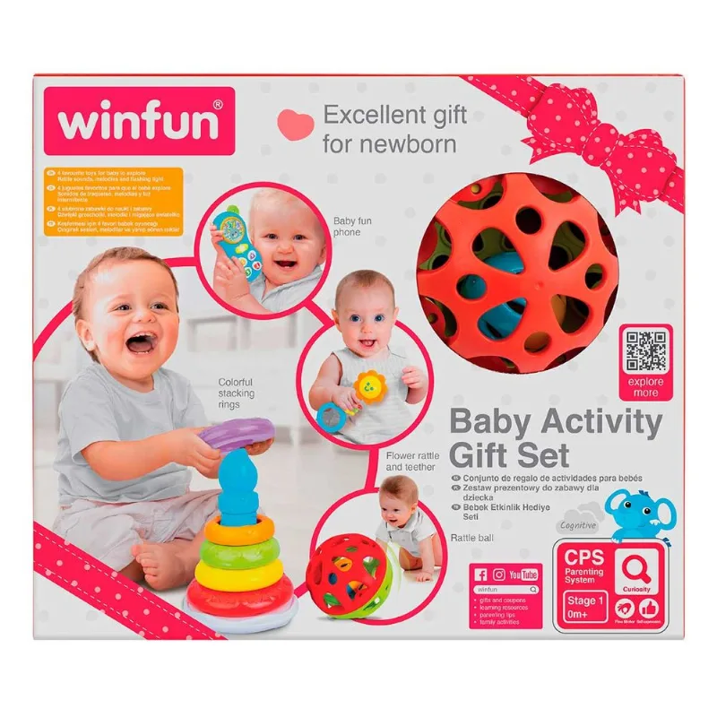 Kit Baby Atividades 4 Peças Winfun