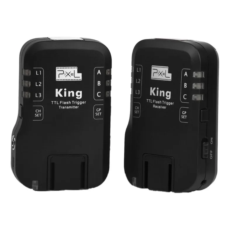 Rádio Flash Pixel King Wireless I-Ttl 2.4Ghz Para Nikon