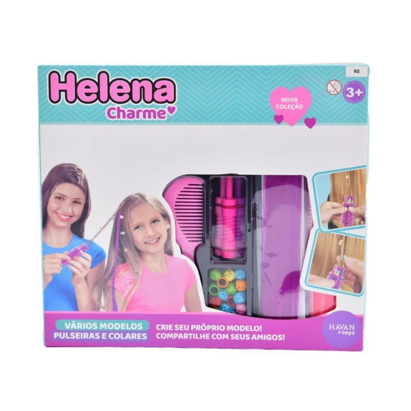 Kit Acessórios para Cabelo Helena Havan Toys - HBR0474