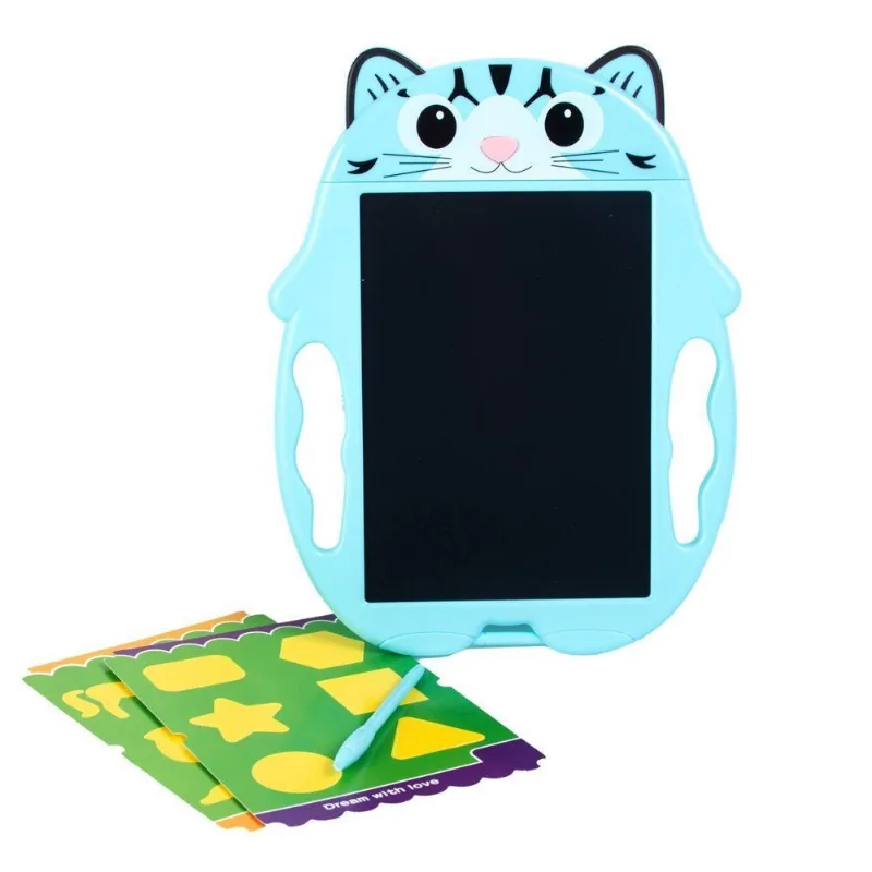 Lousa Mágica Gatinho Azul Havan Toys - HBR0516