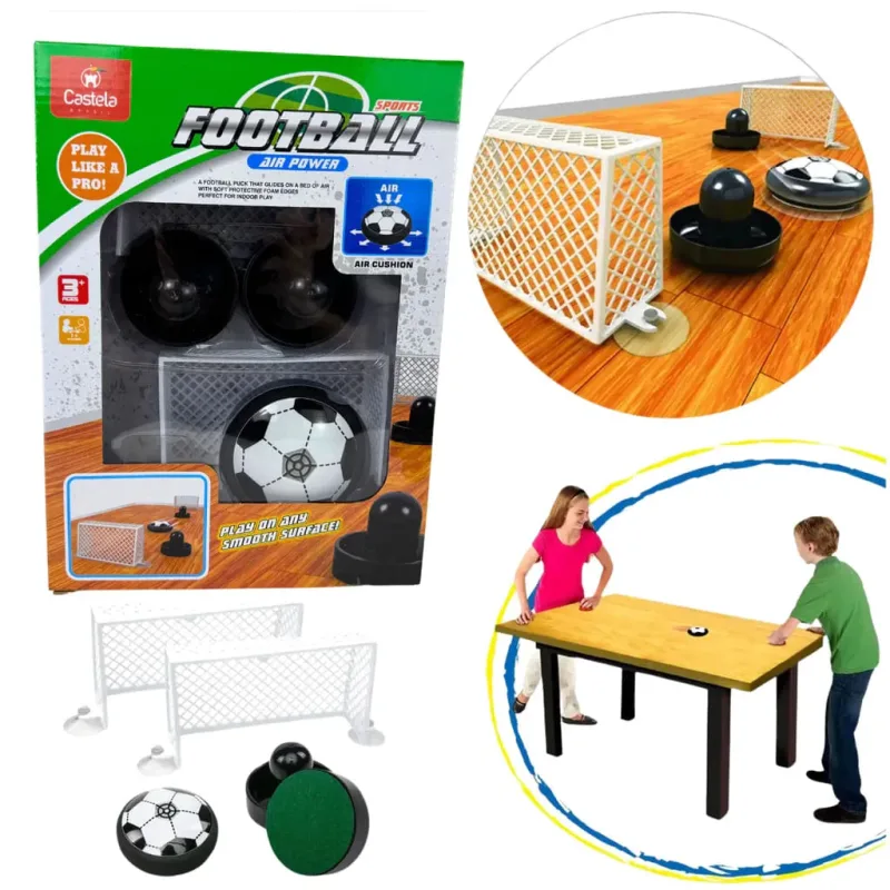 Brinquedo futebol de mesa jogo com bola plana flutuante hockey HONGYAO - Ciatoy