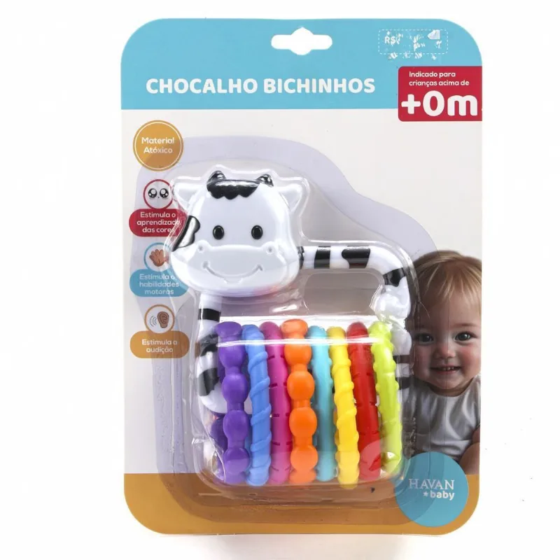 Chocalho Vaquinha Havan Toys - HBR0527