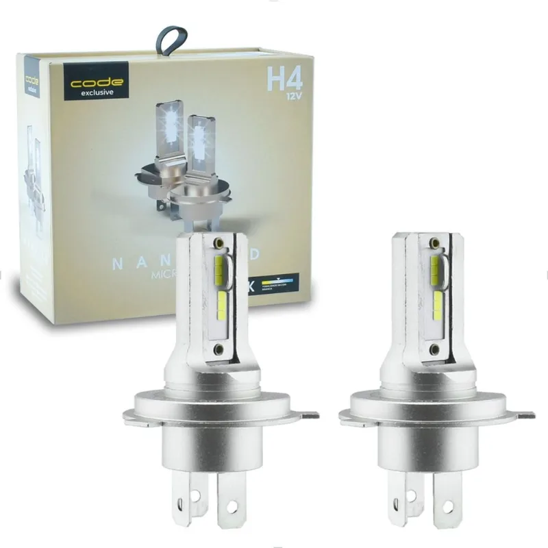 Lâmpada LED H4 Micro Nano 6000K Encaixe Original Anxt