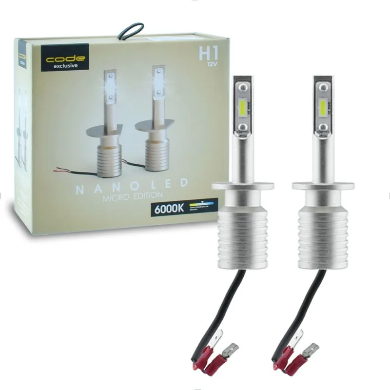 Lâmpada LED H1 Micro Nano 6000K Encaixe Original Anxt