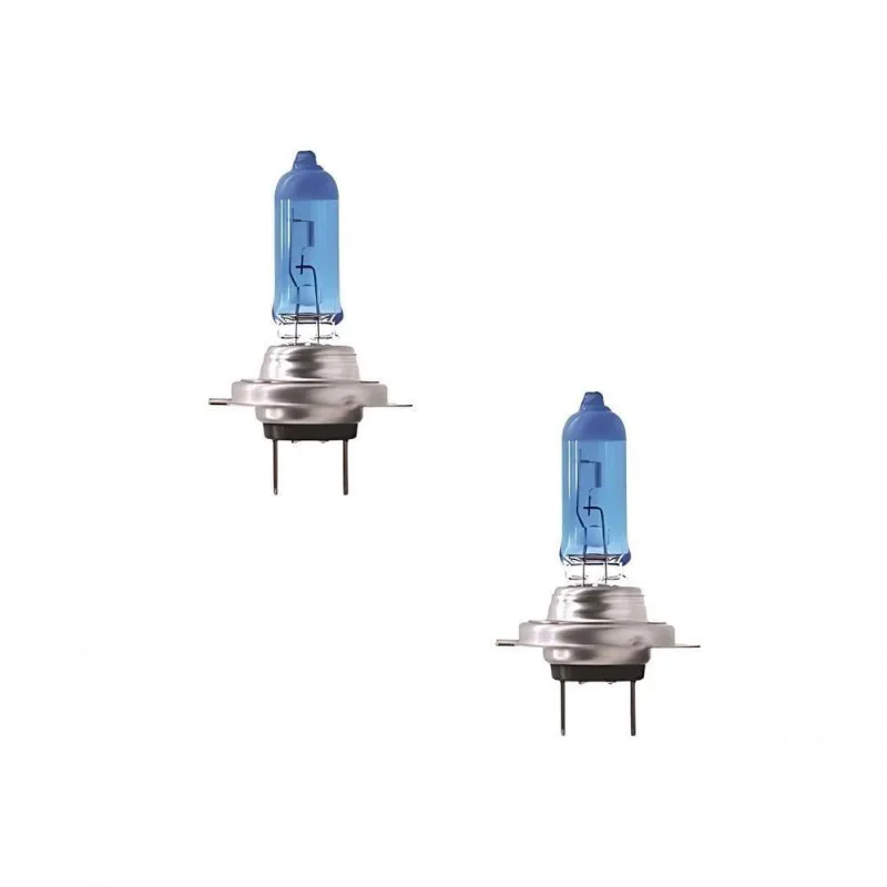 Par De Lampadas Halogena Super Brancas Code-tech One H7 12v