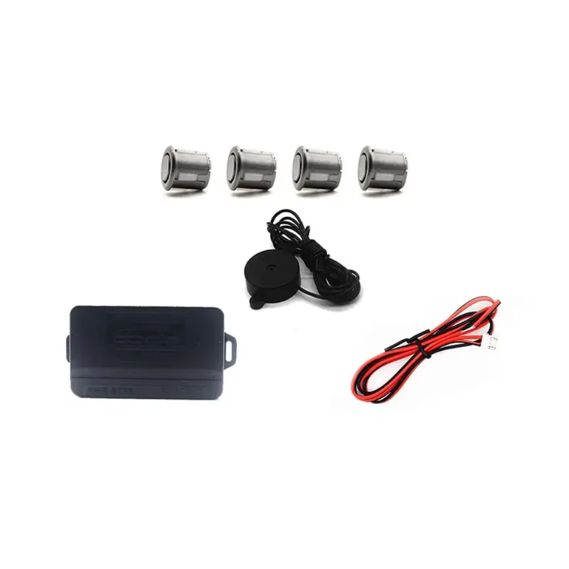 Sensor Estacionamento Ré 4 Sensores Universal Display Cores Tech One