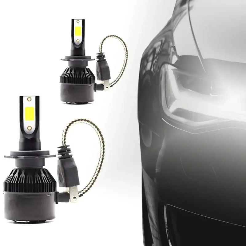 Kit Par de Lâmpadas Automotiva Super Led H7 6000K Limited Edition - Code by Tech One