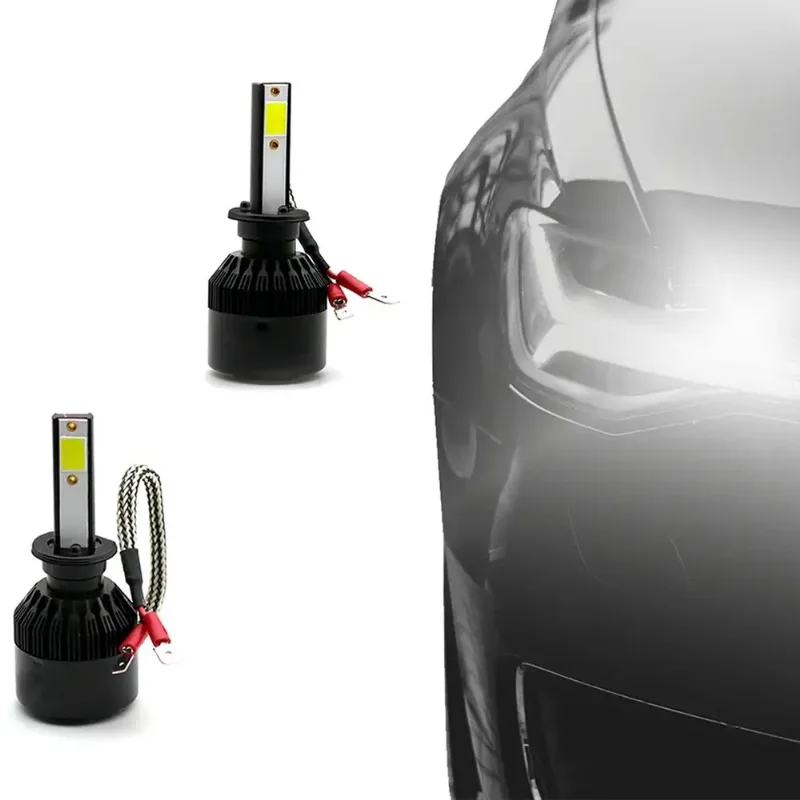 Kit Par de Lâmpadas Automotiva Super Led H1 6000K Limited Edition - Code by Tech One