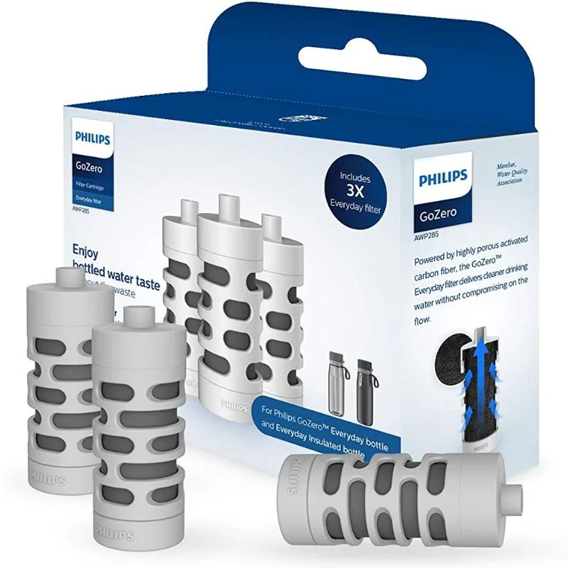 Kit Filtro para Garrafa AWP285 3peças Philips Water - Philips Water
