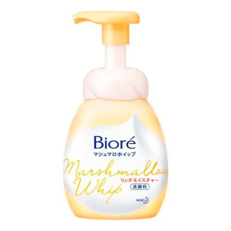 Sabonete Facial Bioré Marshmallow Whip Rich Moisture 150ml