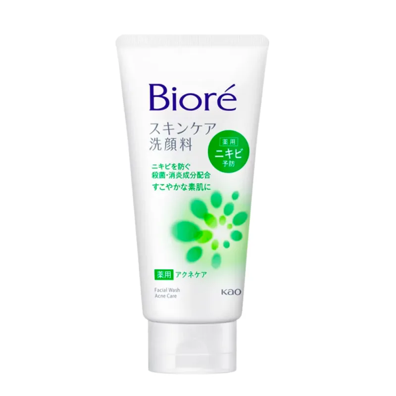 Bioré Wash Acne - Sabonete de Limpeza Facial 130g - Bioré