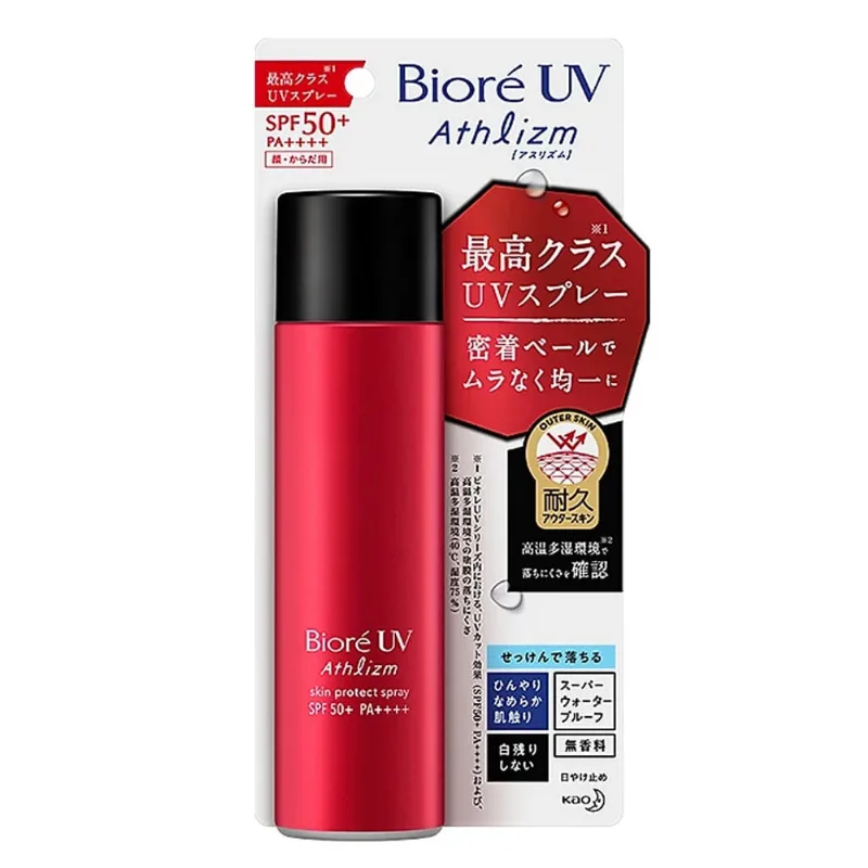 Protetor Solar Biore uv Athlizm Spray spf 50 + /PA + + + + 90g