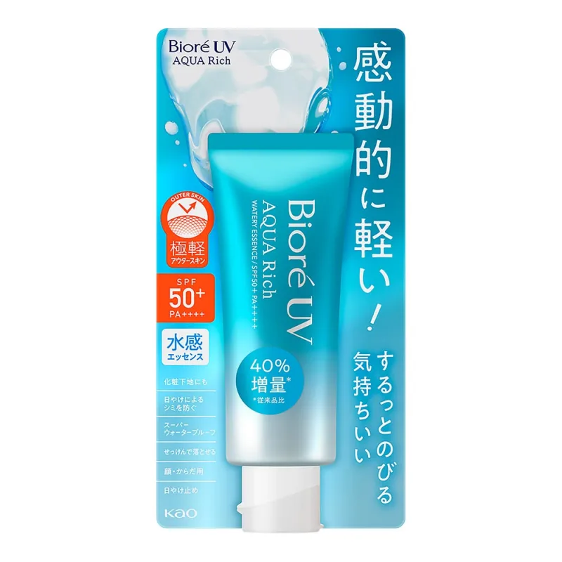 Protetor Solar Facial Bioré FPS 50+ UV Aqua Rich 70ml Creme - Bioré