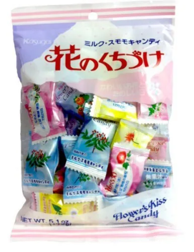 Bala Kasugai Flowers Kiss Candy - KASUGAI