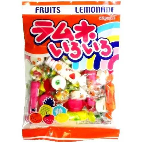 Bala Kasugai Ramune De Soda Mix 96g - KASUGAI