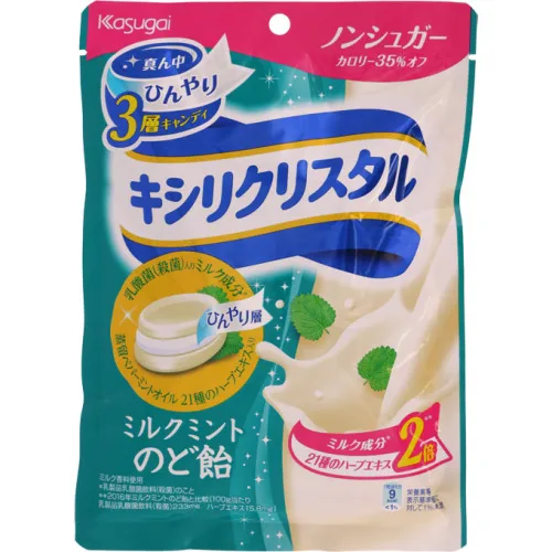 Bala Crystal Milk Mint Nodoame Kasugai Xyli 63g - CRYSTAL