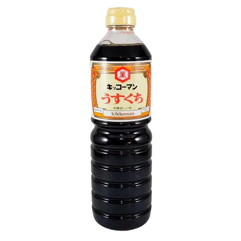 Molho de Soja Shoyu Usukuchi Kikkoman 1l