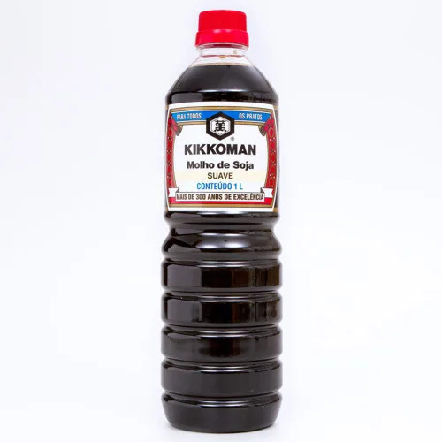 Molho Shoyu Kikkoman 1l Suave - SUAVE