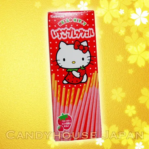 Hello Kitty Strawberry Pretzel Sticks Strawberry  - HELLO KITTY