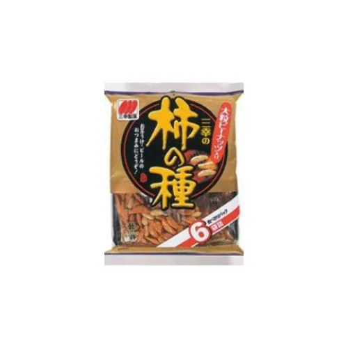 Biscoito Salgadinho De Arroz Kaki No Tane 154g - JAPAN IMPORT