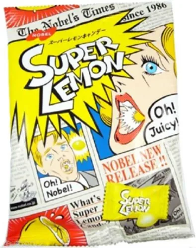 Bala Nobels Super Lemon Candy - NOBEL