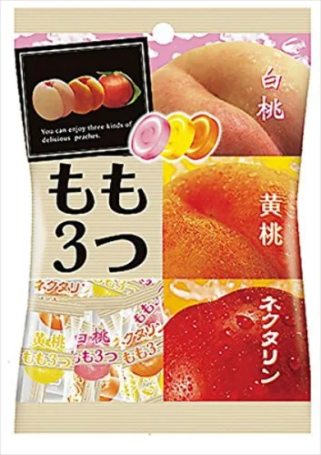 Bala Pine Momo Mitsu Candy Pessego - PINE