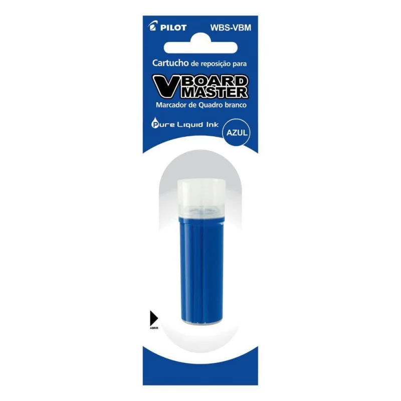 Refil Para Marcador V-board Master (quadro Branco) Azul - PILOT