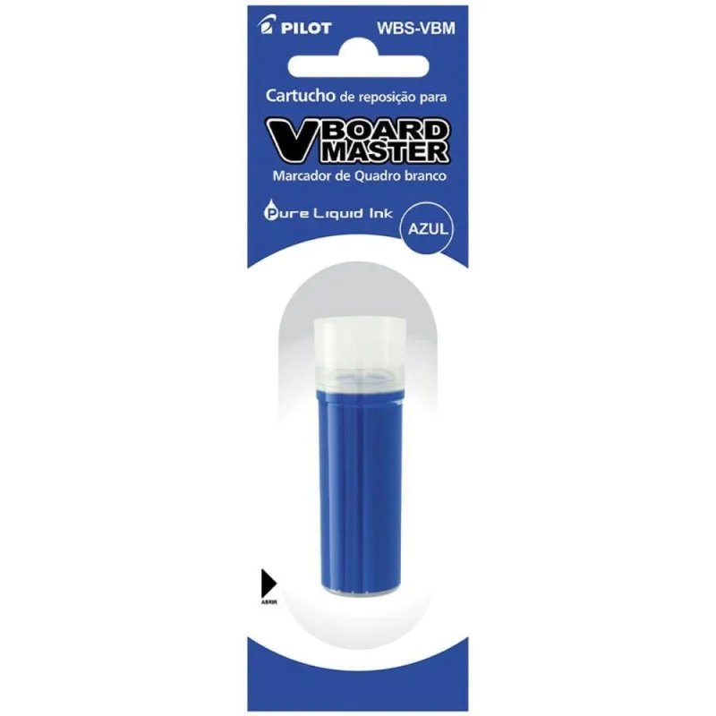 Tinta Marcador Quadro Branco Refil 5,5ML Azul WBS-VBM - PILOT