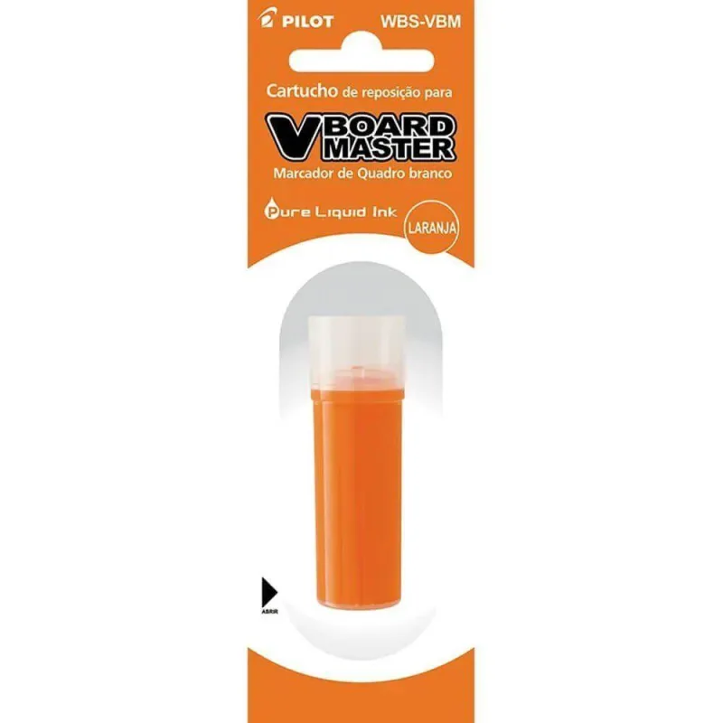 Refil Para Marcador V-board Master (quadro Branco) Laranja - PILOT