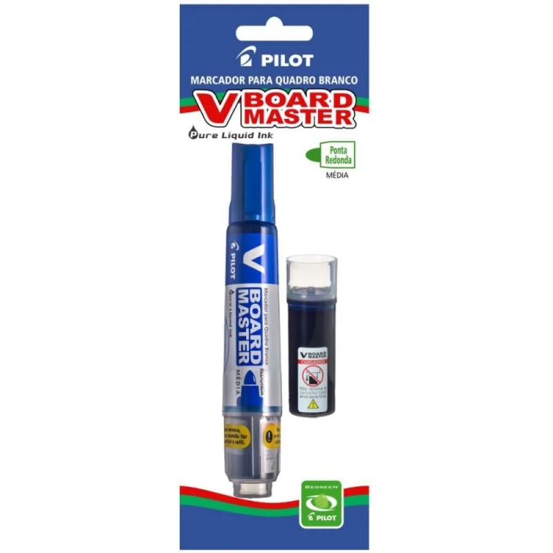 Pincel Quadro Branco WBMA-VBM Recarreg.refil Azul - PILOT