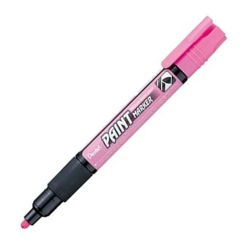 Paint Maker Marcador Profissional Pentel Permanente - Rosa