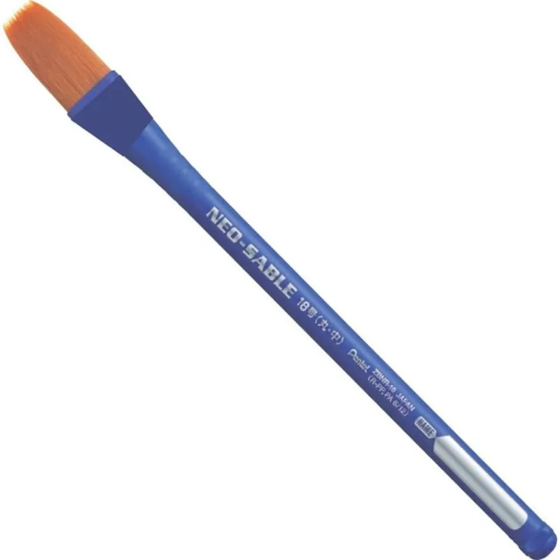 Pincel Quadrado Pentel Neo-Sable Nº 18