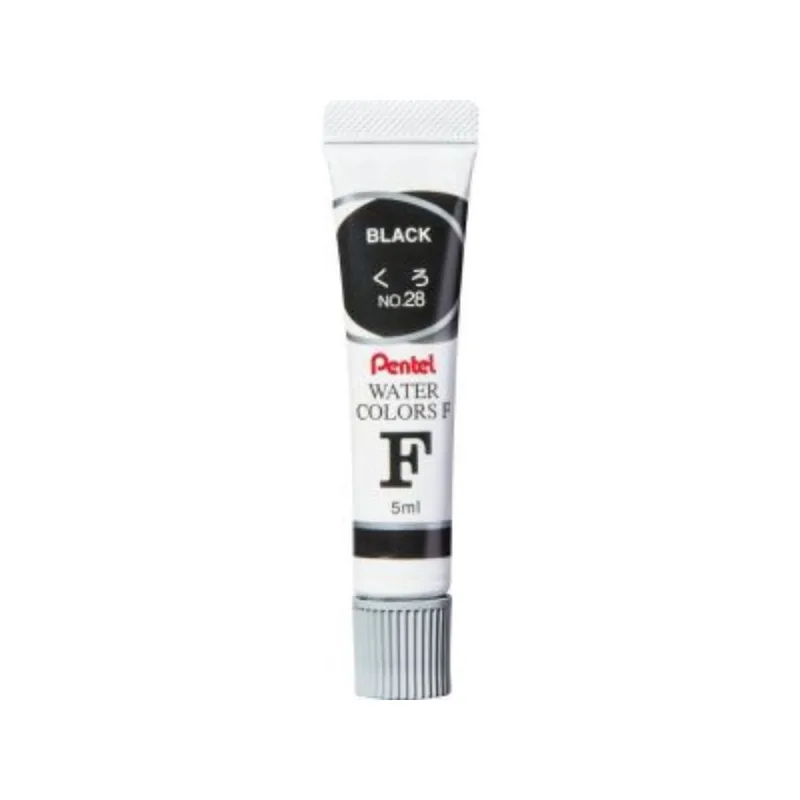 Aquarela Pentel Arts Tubo 28 Black 5ml