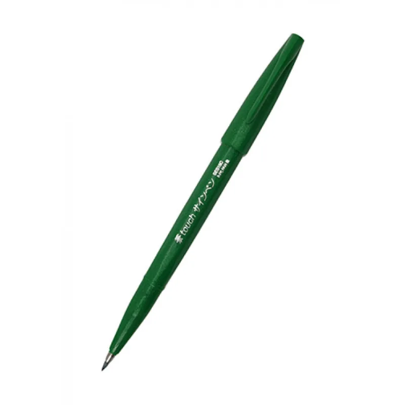 Caneta Brush Sign Pen Verde