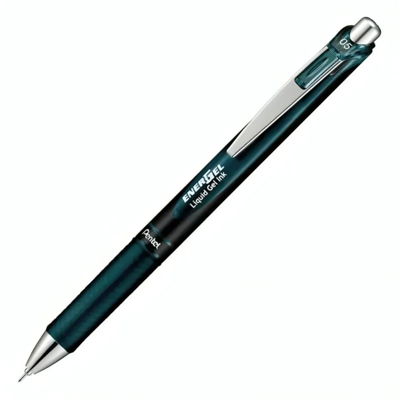 Caneta Gel 0,5 Energel Black Colors Preto Indigo