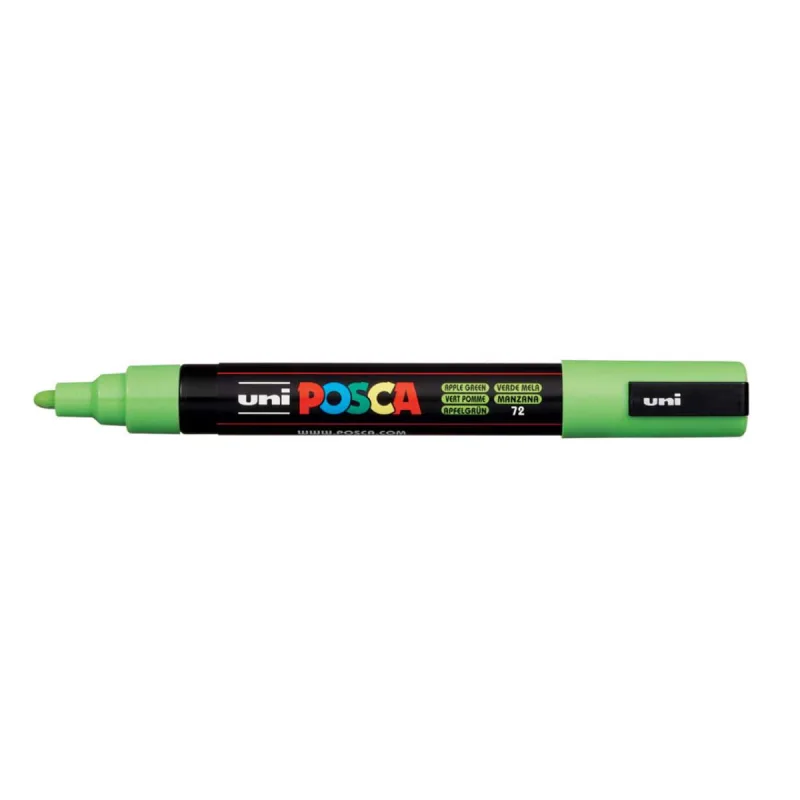 MARCADOR PERMANENTE PC-5M VERDE MACA POSCA - Cis
