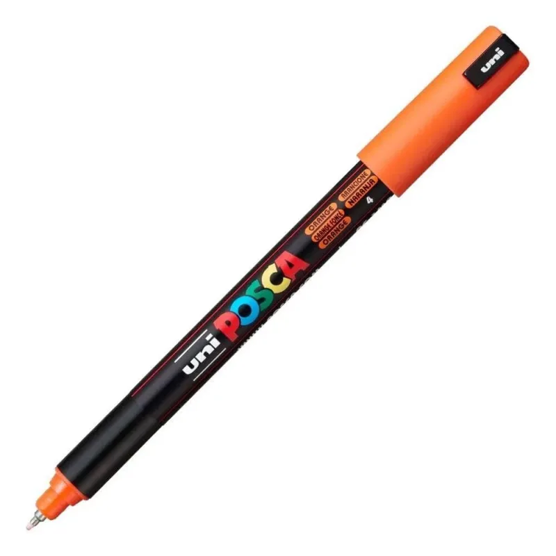 Marcador Permanente Posca Laranja - LC