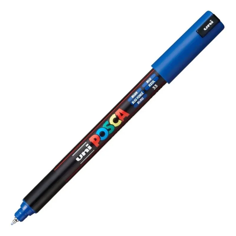 Marcador Permanente Posca Azul