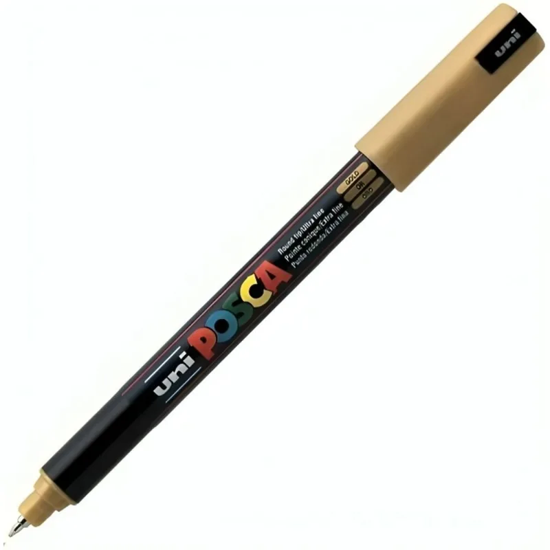 Marcador Permanente Posca Ouro 0.7mm