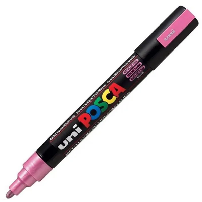 Marcador Permanente Posca Pink Metallica 2.5mm